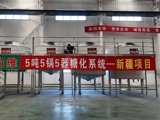 大兴精酿啤酒设备厂—5吨精酿啤酒设备—新疆项目